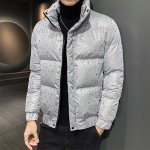 312A-5-602-P128 冬季新款男士韩版棉衣立领加厚潮流棉服A图片