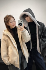 连帽座山雕pu皮棉服加绒皮毛领情侣装棉衣男装大码外套S529-特85，男装皮衣，电商A233-1