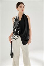 M&VC7201夏季新款设计师作品挂脖上衣，其它，M&VC