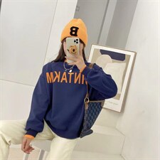 加绒卫衣，女装卫衣/绒衫，IEC