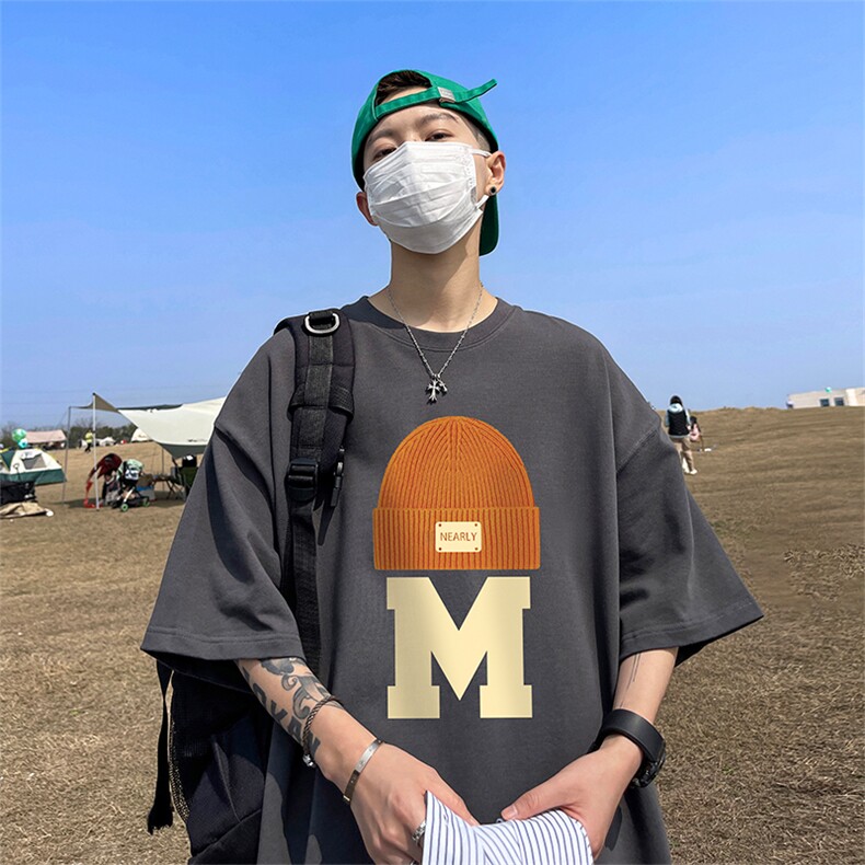 220克美式短袖t恤T2291,男装T恤,电商A486