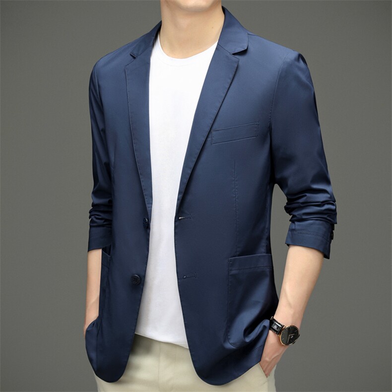 BF22602钱塘2020-2春秋新款中青年男士时尚休闲百搭西服P160,男装西服,钱塘207-2