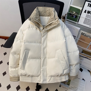 冬季新品得物美式潮流高品质格子加绒加厚棉衣外套棉服MY5566-P88图片