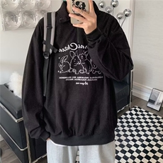 春季新款外套男华夫格灯芯绒卫衣WB105P38，男装卫衣，星座1116-2