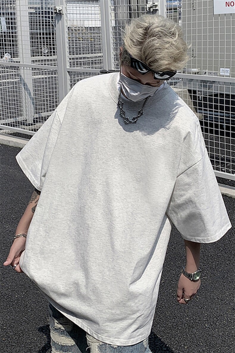 简约圆领修身百搭短袖T恤男2025春夏新款显瘦上衣TX601-特P22,男装T恤,电商A178