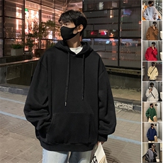 重磅300克卫衣可二开HQ1243-TP45秋季连帽纯色宽松上衣男外套，男装卫衣，电商A102-1