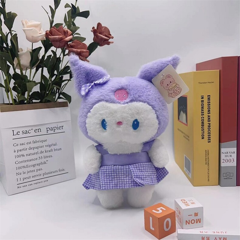 背带裙库洛洛，正美吉毛绒玩具厂