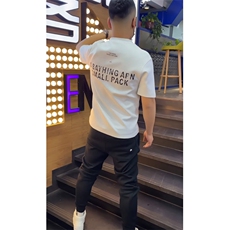 1506-1/T32771/P31新款短袖t恤男ins潮牌欧美嘻哈风圆领打底衫，男装T恤，星座1506-1