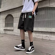 男春季新款时尚潮流休闲大鱼麟短裤工装裤D48P27，男装休闲裤，星座1116-2
