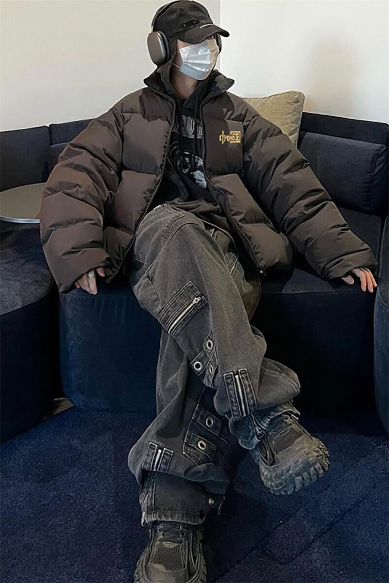 量大优可提供视频冬季棉衣立领HD019-1-MF5004-P50,男装棉衣,电商019-1