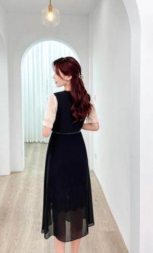 夏季连衣裙，女装连衣裙，樱·之秀