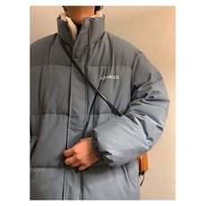 冬季加厚立领仿羊羔毛棉衣男士休闲棉服潮流棉袄A266-WMY609-P70，男装棉衣，电商A266