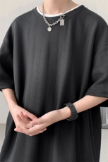 ！2025夏季新款男士百搭圆领短袖T恤时尚半袖TT252特P25，男装T恤，电商B220