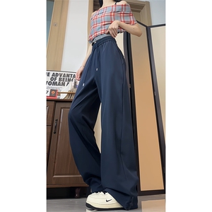 复古美式速干工装裤夏季薄款宽松垂感休闲阔腿裤K8665-特价P27图片