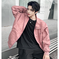 (图）春秋款cleanfit夹克机车服美式外套男2815-P75，男装夹克，星座910-5