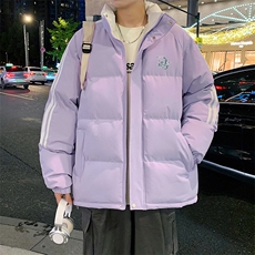 量大优可提供视频冬棉衣立领条纹HD019-1-MF5273-P75，男装棉衣，电商019-1