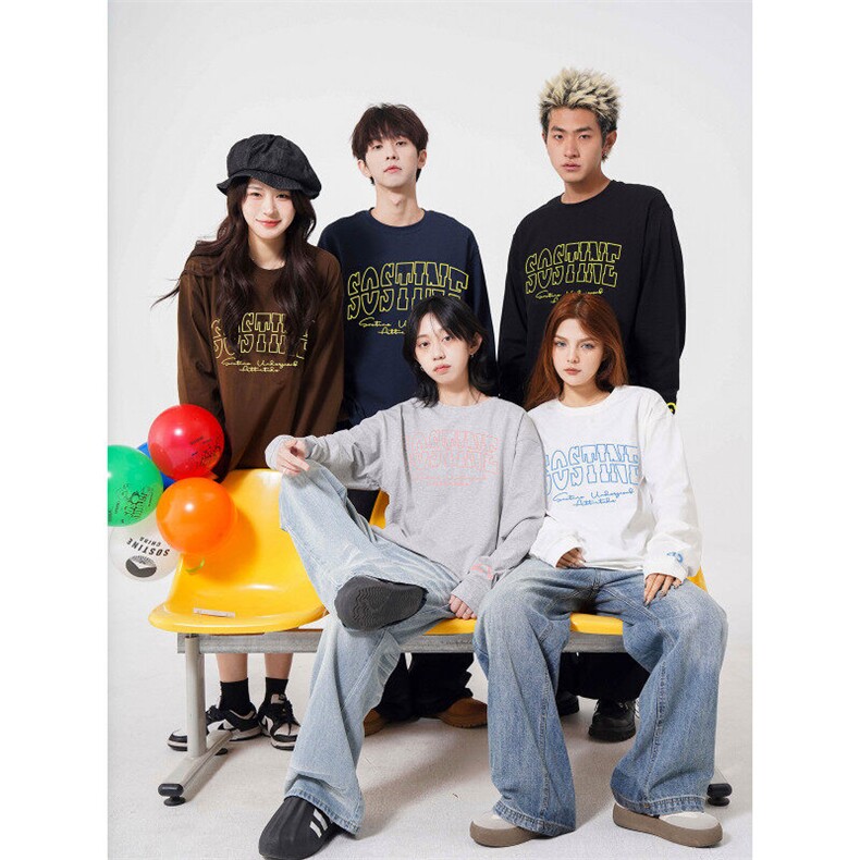 XZ707-1-FAFA405P55限价78长袖T成分：100棉，男装T恤，星座707-1