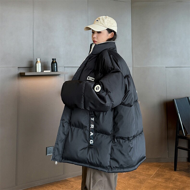 立领情侣棉衣男女棉服小牛津防水面料棉袄面包服外套1609-P75,男装棉衣,星座207