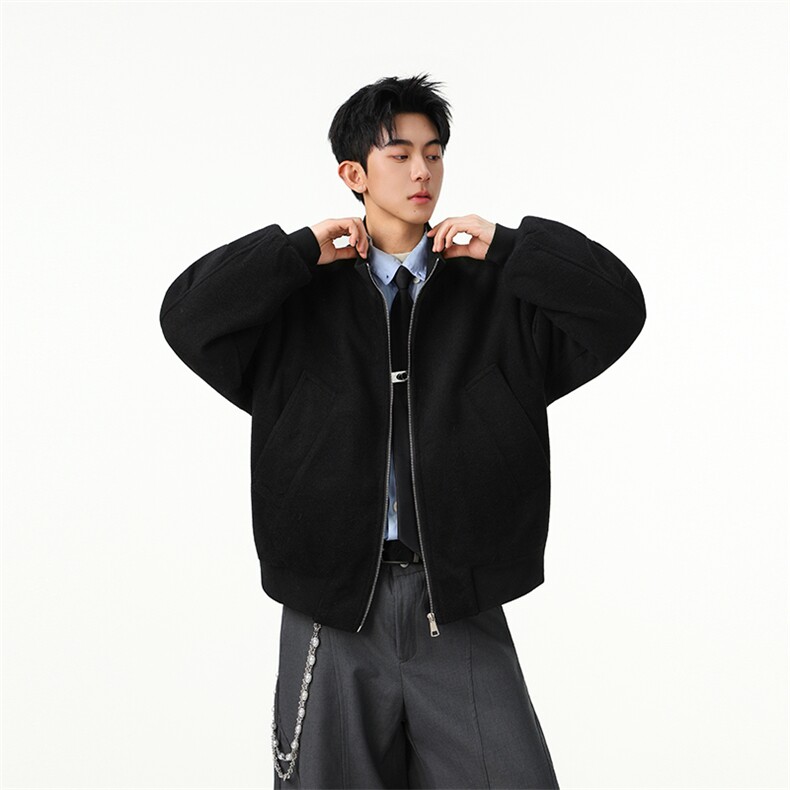 (羊毛)冬季美式复古飞行夹克外套棉衣JK1006-特P110-控199,男装夹克,星座216(原A116)