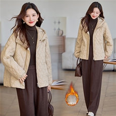 现货纯色短款棉衣棉服女，女装棉衣/棉服，韩派