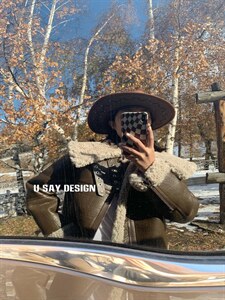 新款皮毛一体外套 百搭,其它,MJJ