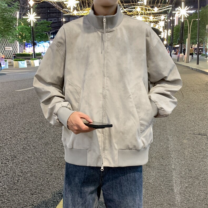 2025秋季新款现货扎染三分格立领时尚夹克男DSA157-1-J2538-P76,男装夹克,电商A157-1