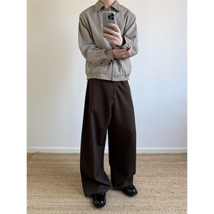 自家图~现货 老钱风 cleanfit千鸟格两面穿夹克外套 W1350/P75图片
