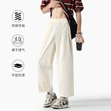 2025新款夏季九分裤高品质山本裤空调裤XZ806-CK25116特P25控48，男装休闲裤，四季星座806