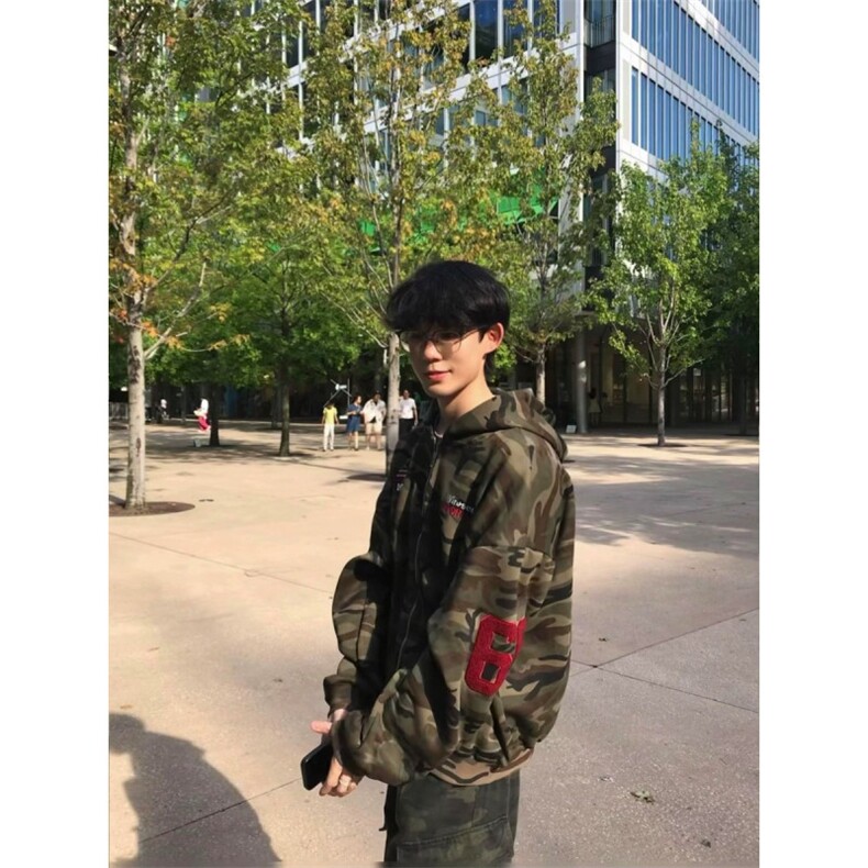 加绒加厚美式迷彩卫衣ZW0158-常规特批52-加绒特批57,男装卫衣,星座313A(原308A-2)