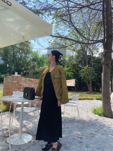 编织短西装，女装西装，HE