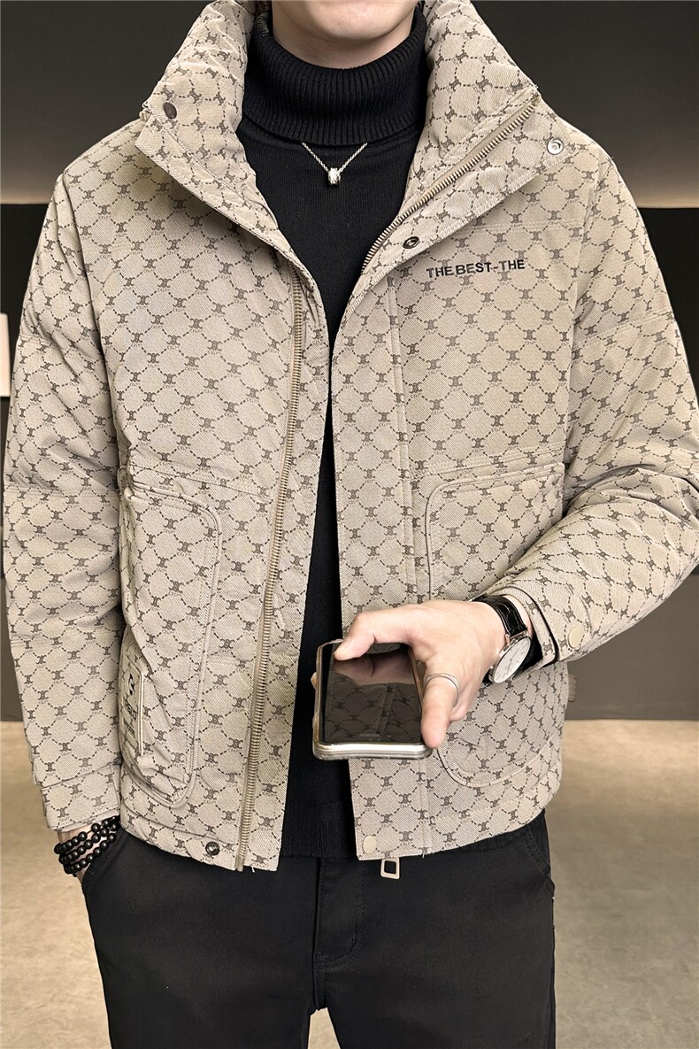 标502025新款冬季皮羽绒服男士外套B240-YR9810-P215,男装羽绒服,电商B240