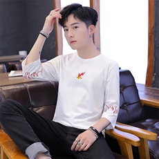 家乐2012-P35短袖t恤男士韩版修身个性潮流丅中袖体恤上衣服夏季，男装T恤，电商D310（原电商305）
