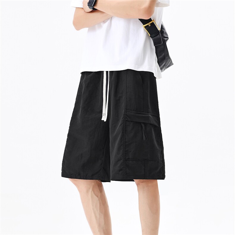 夏季百搭舒适工装大口袋短裤ins情侣五分裤K50701特批25,男装牛仔裤,电商A247