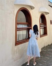 现货新款韩版修身连衣裙，女装连衣裙，MI MI(1F)