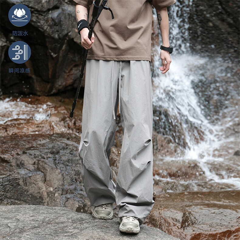K37347-尺码-S-2XL-P55-X79-成分：87锦纶13氨纶-休闲裤图片