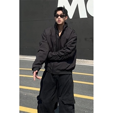 美式休闲棉服秋冬加厚保暖夹克棉衣工装百搭男生外套MF3665-特P62，男装夹克，电商B295