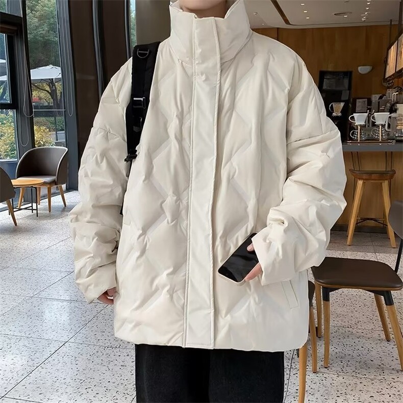 棉衣男韩版潮流高街帅保暖2024冬季新款ins宽松棉服外套MF270-P90,男装棉衣,星座412-3