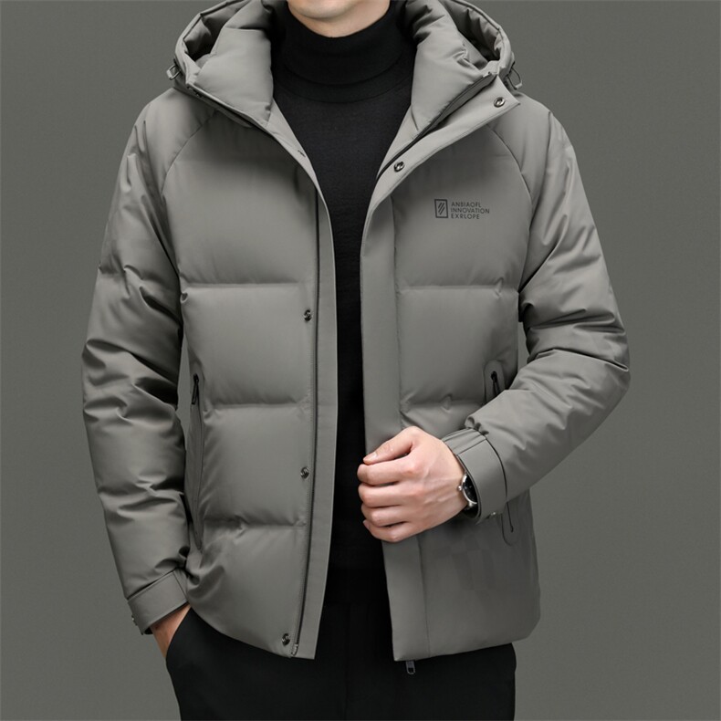 DF23925钱塘2020-2商务休闲百搭冬季厚款连帽中年男士羽绒服P285,男装羽绒服,钱塘207-2