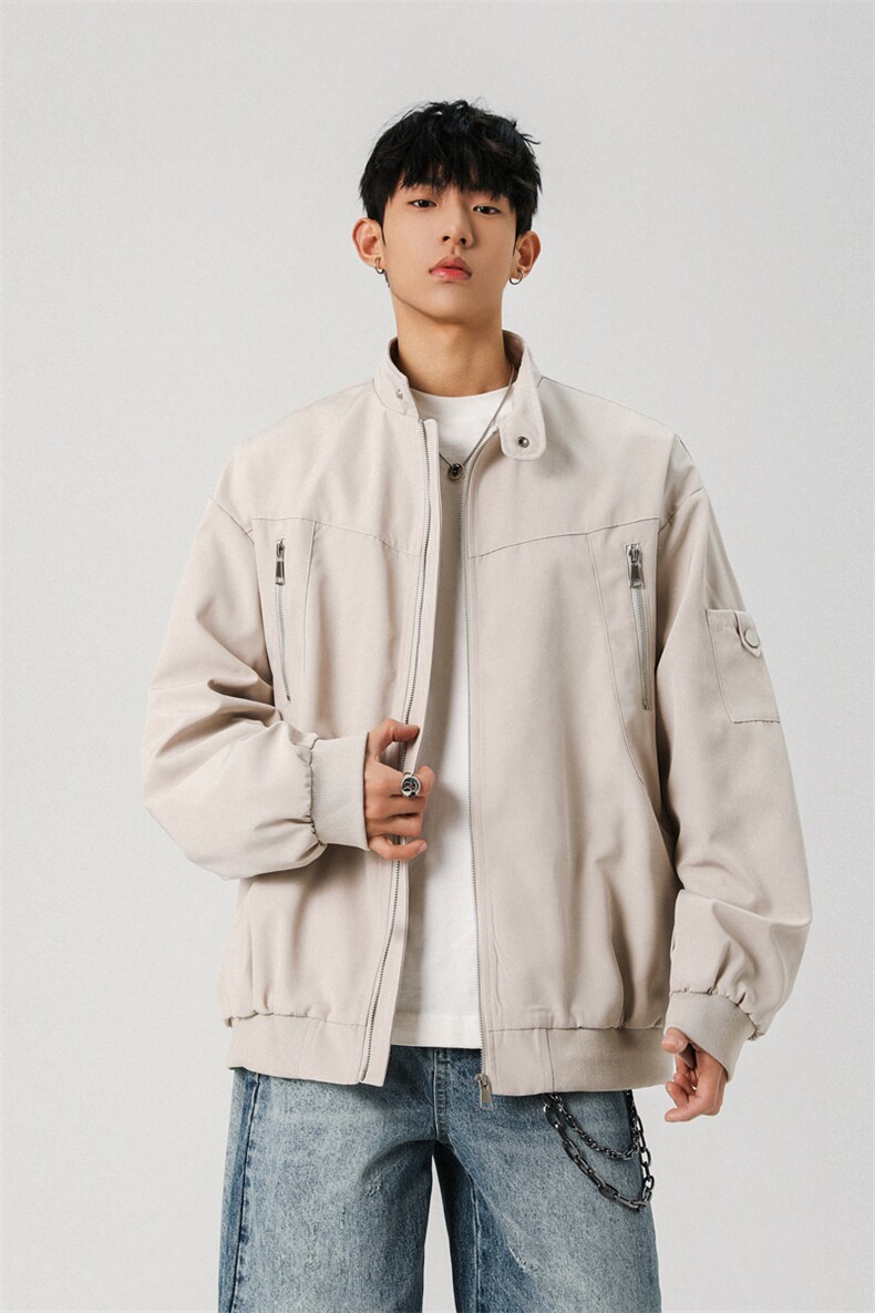 1303B-JK5511-P70128美式工装飞行服夹克休闲棒球服外套,男装夹克,星座1303B