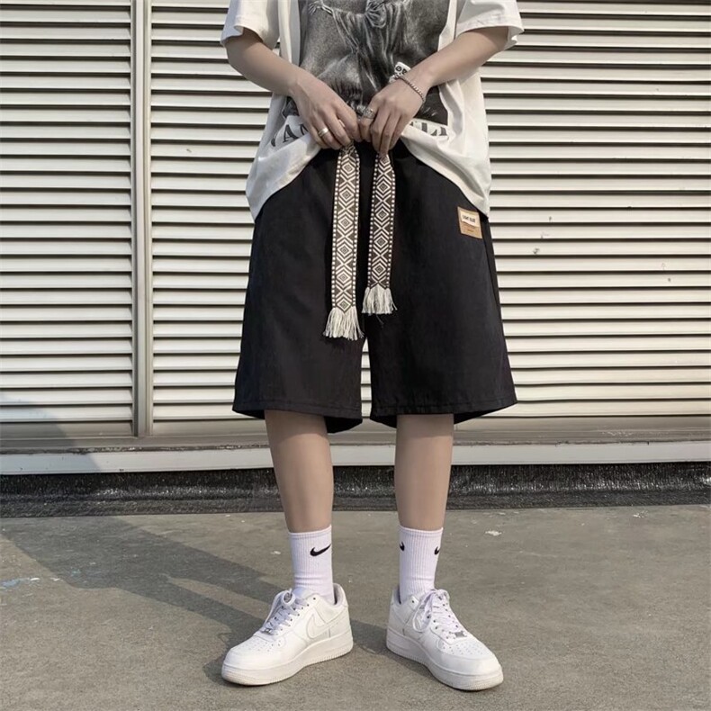 韩版新款运动休闲裤夏季宽松型时尚印花潮流短裤男K4040-P25,男装休闲裤,星座512-2