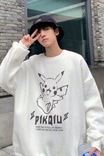 S6078-P35春季圆领卫衣男大码韩版宽松长袖外套男，男装卫衣，电商A040