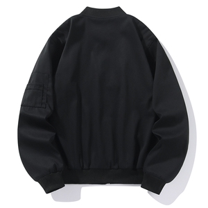 帅气飞行服夹克棉衣绣标工装夹克 C275-P80图片