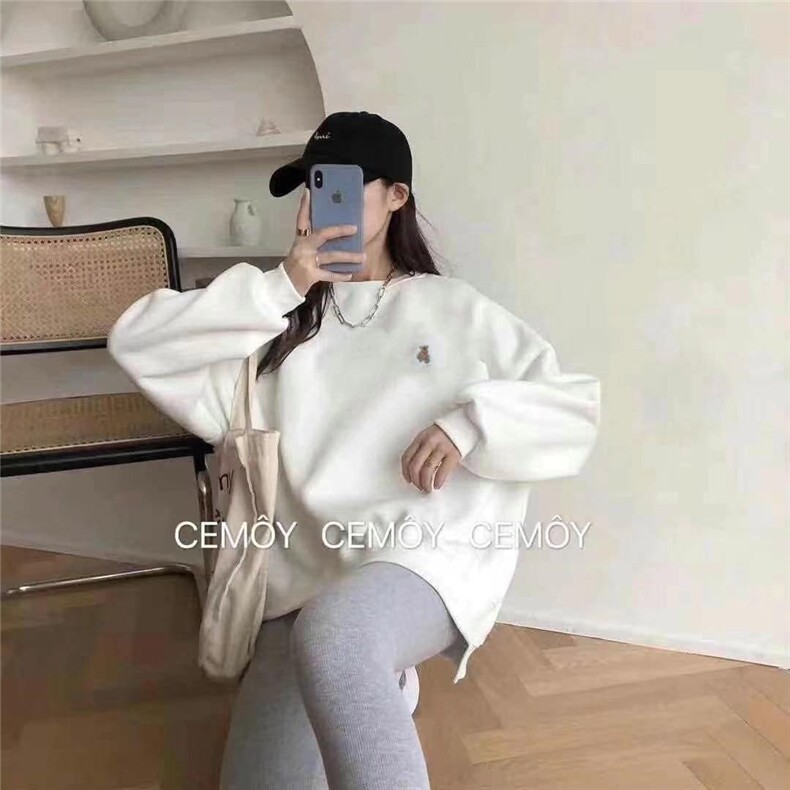 加绒加厚卫衣，女装卫衣/绒衫，IEC