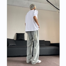 破洞牛仔裤男士韩版潮流痞子帅气夏季2024夏季ins长裤RK1869-P45，男装牛仔裤，星座412-2