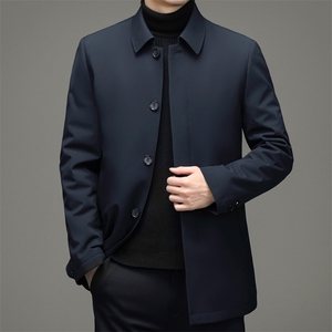 2023冬季休闲男士羽绒服中青年男装加厚保暖90%白鸭绒ZL2158-P195图片