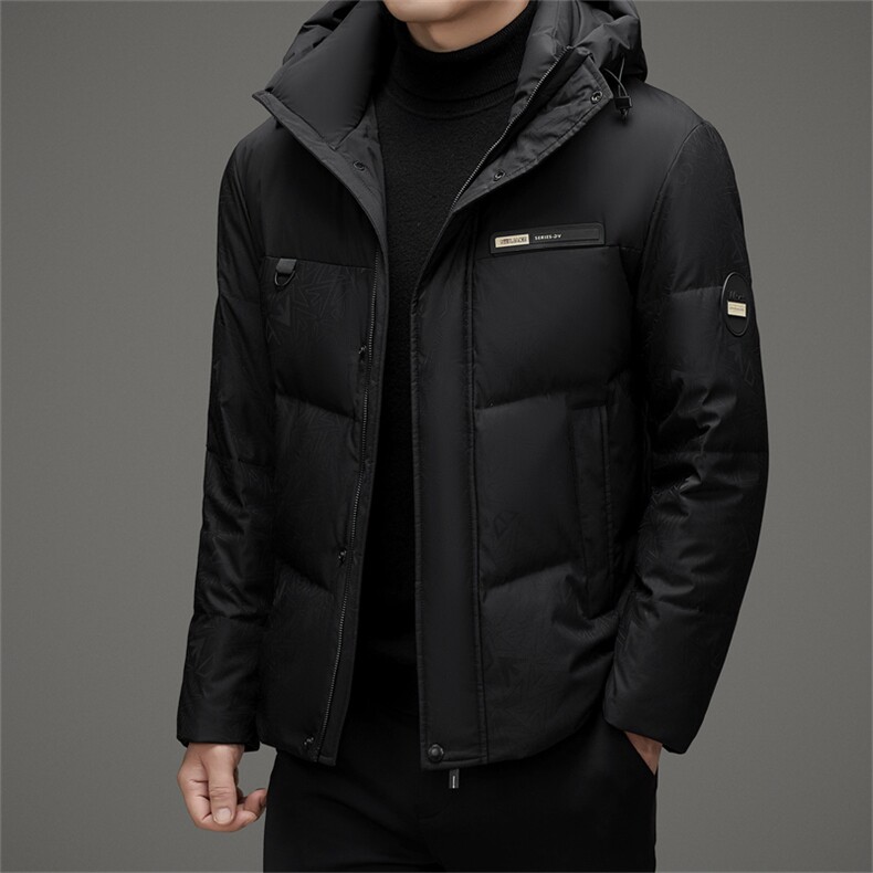 DAJ23809钱塘2020-2新款百搭冬季厚款中年男士羽绒服外套P230,男装羽绒服,钱塘207-2