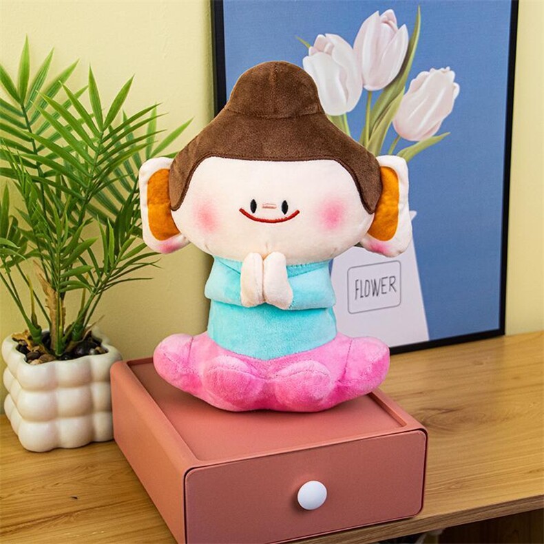 莲花小佛（百个起售），童话毛绒
