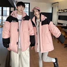 羽绒服男冬季新款港风宽松白鸭绒情侣外套YR920-P160(控价208元，男装羽绒服，星座214-3