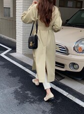 春季新品·韩风设计款风衣，女装风衣，Hello Tina