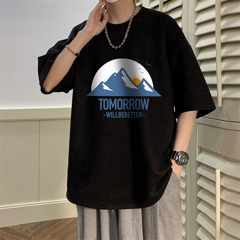 麂皮绒短袖t恤男大码半袖男JD82235-P25,男装T恤,电商A040